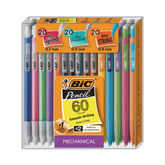 Picture of PENCIL,ASTD SIZE,#2,60PK
