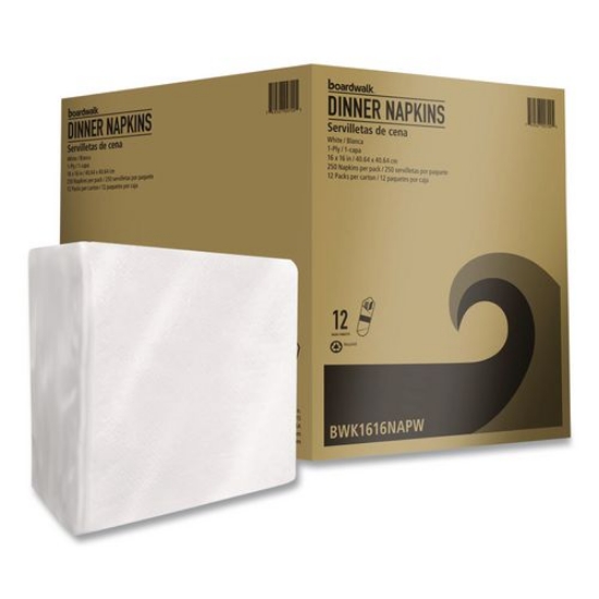 Picture of NAPKINS,DINNER,12PKS,WH