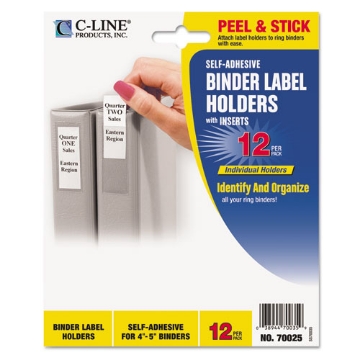Picture of HOLDER,BNDR LBL,2-3.5",12
