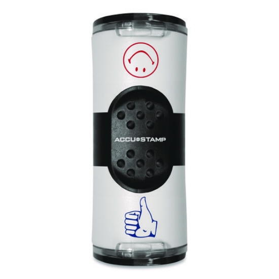 Picture of STAMP,THMB UP,SMIL,RD/BE