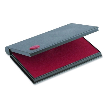 Picture of PAD,FELT,STAMP,#1,RED