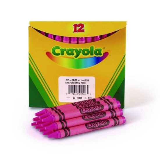 Picture of CRAYON,CARN PINK,12/BX