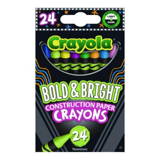 Picture of CRAYON,BLD&BRGHT,24,AST
