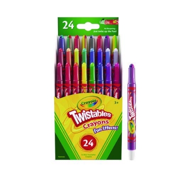 Picture of CRAYON,24CT,MINI,TWISTABL