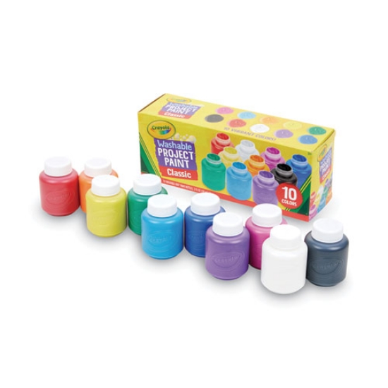 Picture of PAINT,WTRCLR,ASTD,10/PK