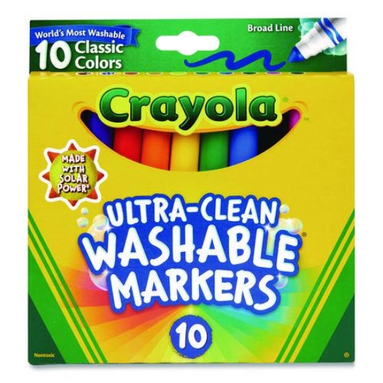 Picture of MARKER,WASHABLE,10/PK,AST