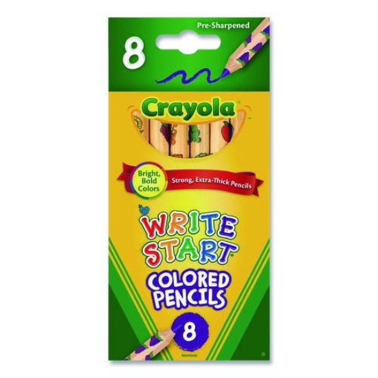 Picture of PENCIL,CLRD,WRT STRT,8/ST