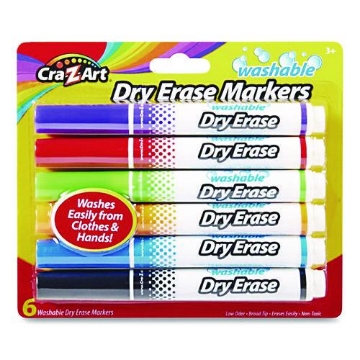 Picture of MARKER,DRYERASE,KID,6CT