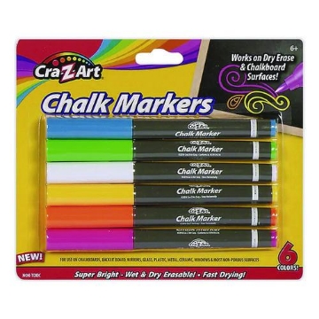 Picture of CHALK,CRAZART,MARKERS