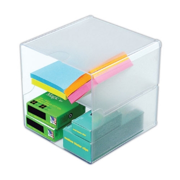 Picture of CUBE,DIV CUBE W CLIPS,CLR