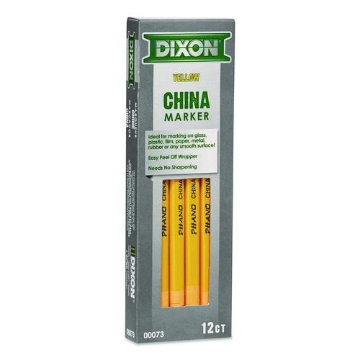 Picture of MARKER,CHINA,12PK,YL