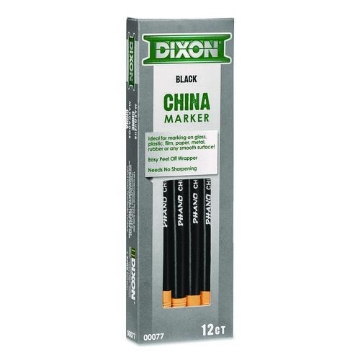 Picture of MARKER,CHINA,12PK,BK