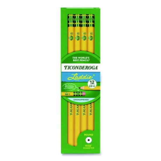 Picture of PENCIL,TIC,LD,W/ERS,12,YL