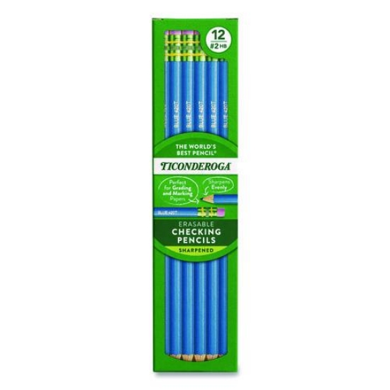 Picture of PENCIL,TIC,W/ERS,12,BE