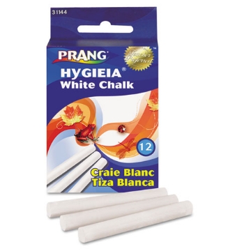 Picture of CHALK,PRANG,12CT,WH