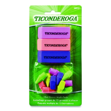 Picture of ERASER,TICONDEROGA,15PK