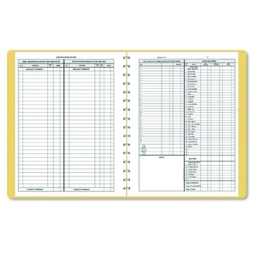 Picture of BOOK,MNTHLY REC,YR,8.5X11