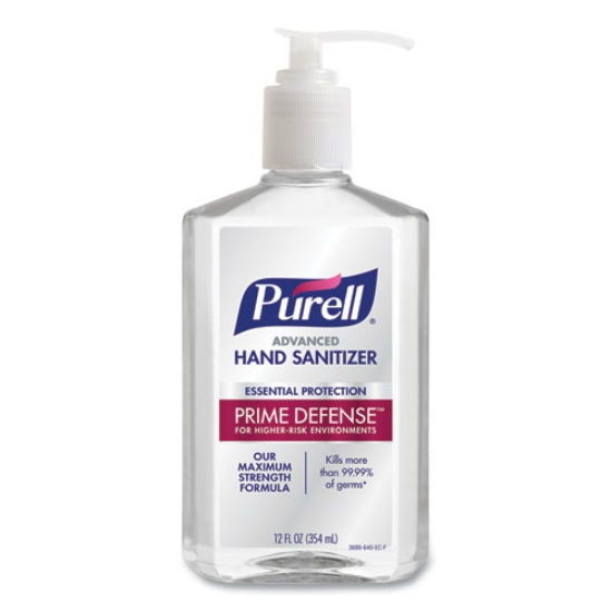 Picture of SANITIZER,85%,PUMP,12OZ