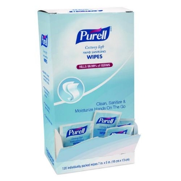 Picture of WIPES,SANITIZING,COT,120