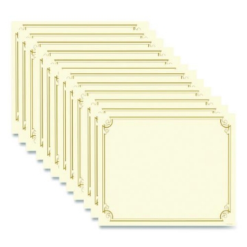 Picture of PAPER,GOLD,CERTIF,12PK