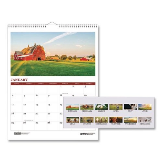 Picture of CALENDAR,FARM LIFE,WH