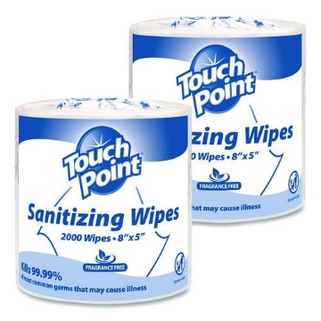 Picture of WIPES,SAN,REFL,2000,2/CT