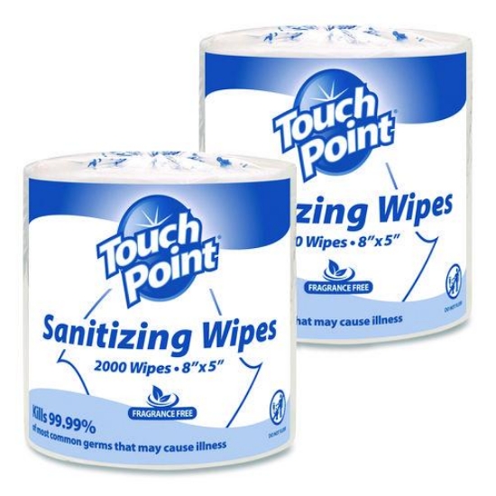 Picture of WIPES,SAN,REFL,2000,2/CT