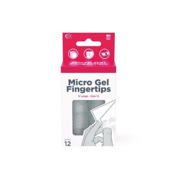 Picture of FINGER PAD,GEL,XL,12P,CLR