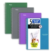 Picture of NOTEBOOK,5SUB CR,6PK,AST