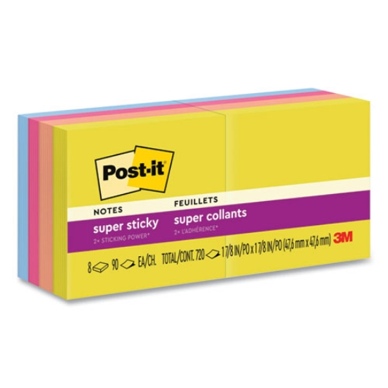 Picture of PAD,POSTIT,2X2,8PK,AST