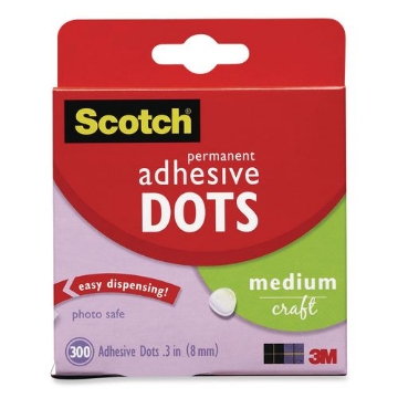Picture of ADHESIVE,DOTS,MED,300/PK