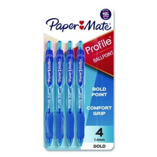 Picture of PEN,BLLPNT,MLD-PT,4/PK,BL