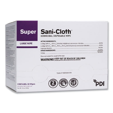 Picture of WIPES,SUPER LARGE,50/PK