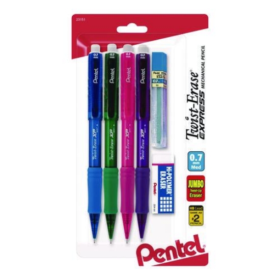 Picture of PENCIL,TWSTE,7,4/PK,LD,ER