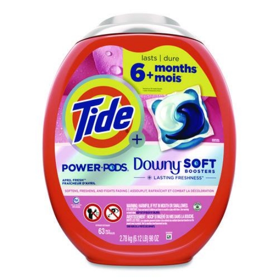 Picture of DETERGENT,TIDE,PODS,63PK