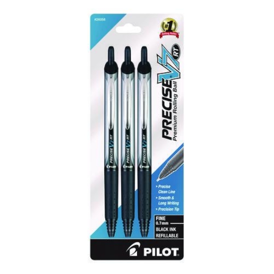 Picture of PEN,V7,RETR,FN,3/PK,BK