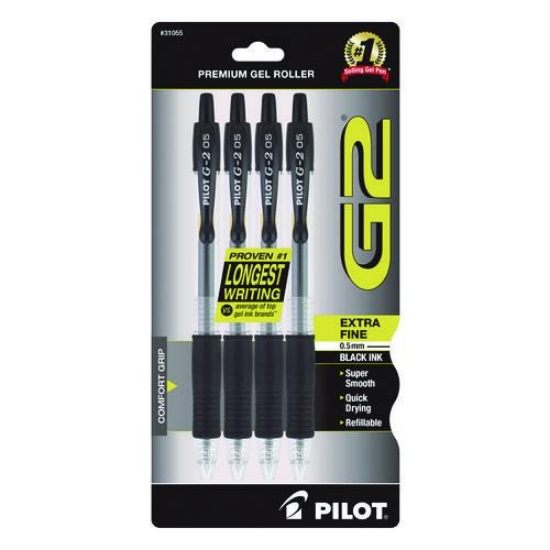 Picture of PEN,G2,GEL,RLLNG BLL,4/PK