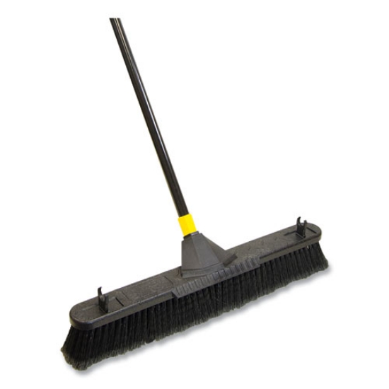 Picture of BROOM,PUSH,24",W/SCRAPER