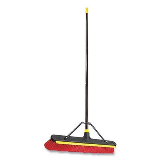 Picture of BROOM,PUSH,24",2IN1,SQGEE