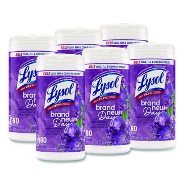 Picture of WIPES,LVNDR,6/80CT,WH