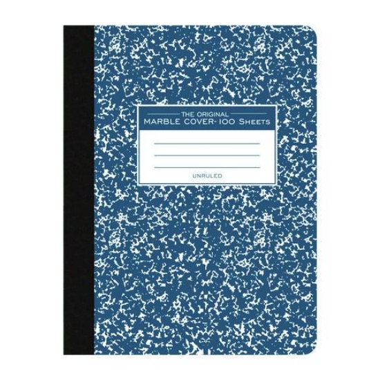 Picture of NOTEBOOK,COMPOSTN,9X7,WHT