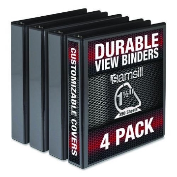 Picture of BNDR,DU,1.5",VW,DR,4PK,BK
