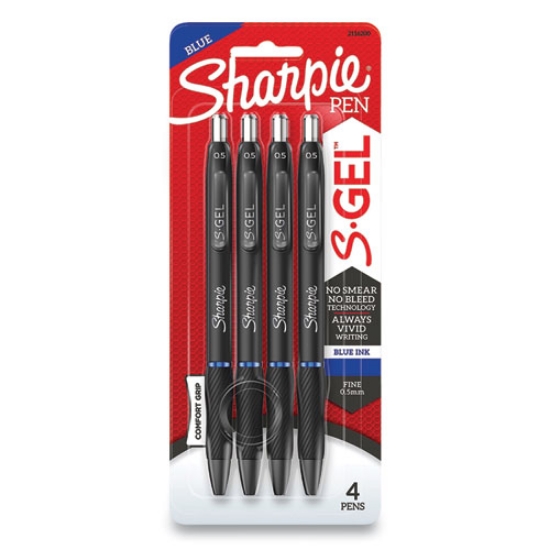 Picture of PEN,GEL,FINE,4PK,BE