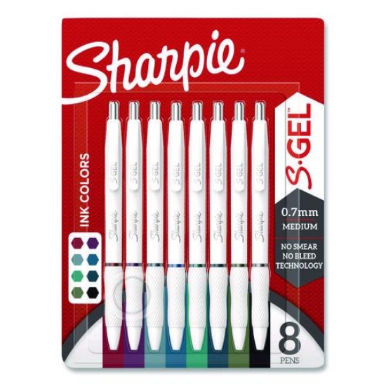 Picture of PEN,S-GEL,8PK,AST