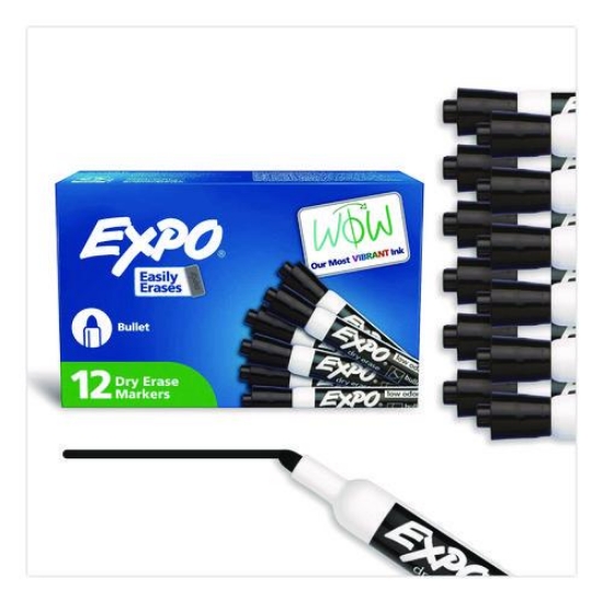 Picture of MARKER,EXPO 2,BULLET,BK