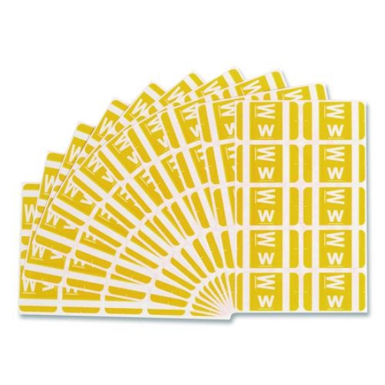 Picture of LABEL,FLDR,LETTER-W,1C/PK