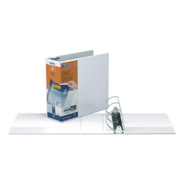 Picture of BNDR,QF,VIEW,D-RING,4",WH