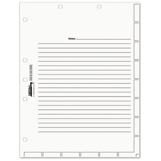 Picture of INDEX,CHART DIVIDERS,WE