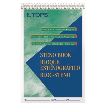 Picture of BOOK,STENO,GREGG,60SH,GN