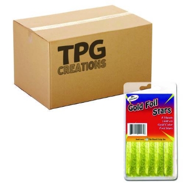 Picture of STICKERS,GLD,STAR,72PK/CT